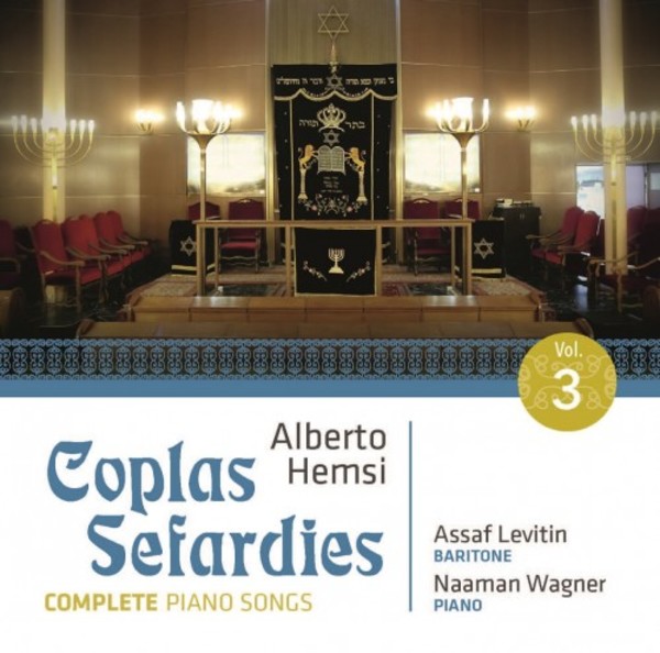 Hemsi - Coplas Sefardies Vol.3 (Complete Piano Songs) | Rondeau ROP6157