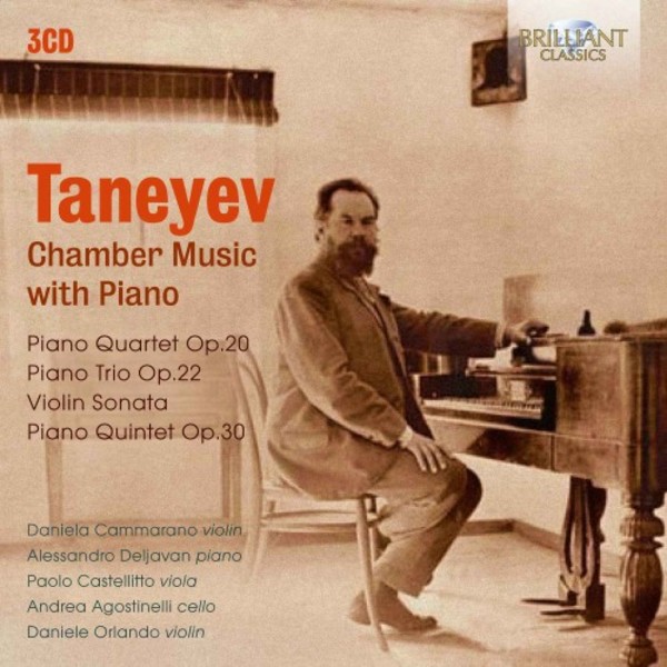 Taneyev - Chamber Music with Piano | Brilliant Classics 95766