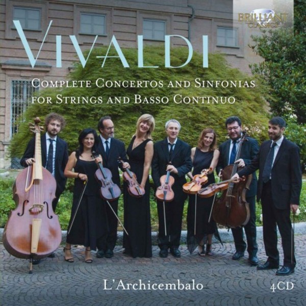Vivaldi - Complete Concertos and Sinfonias for Strings and Continuo | Brilliant Classics 95835
