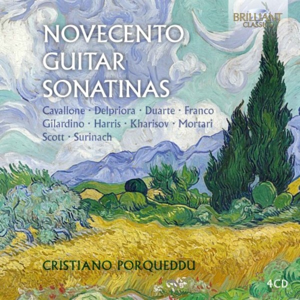 Novecento Guitar Sonatinas | Brilliant Classics 95558