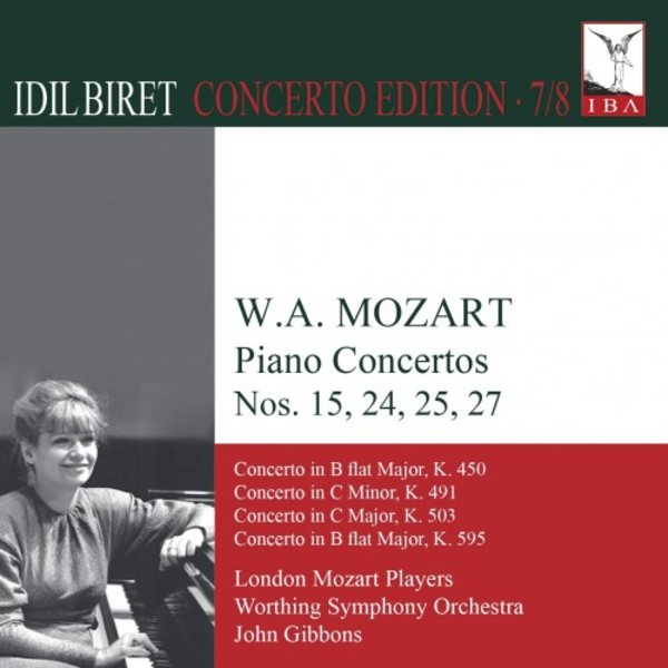 Idil Biret Concerto Edition Vols.7 & 8: Mozart - Piano Concertos 15, 24, 25 & 27 | Idil Biret Edition 857134950