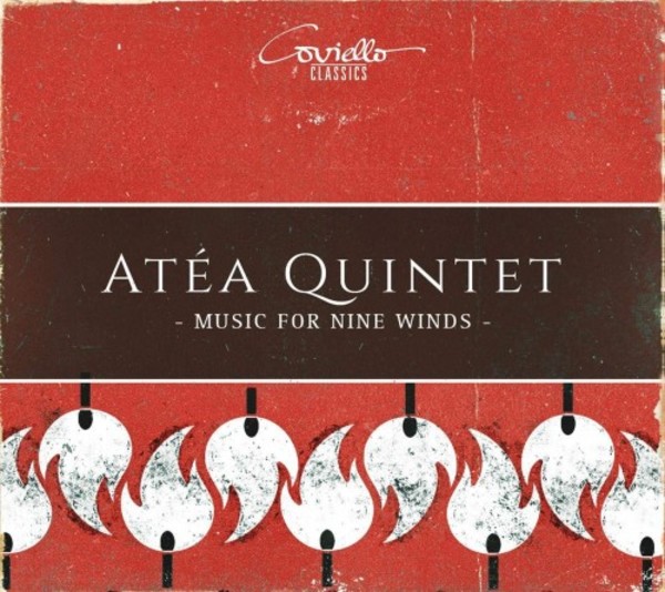 Alwyn & Mozart - Music for Nine Winds | Coviello Classics COV91912