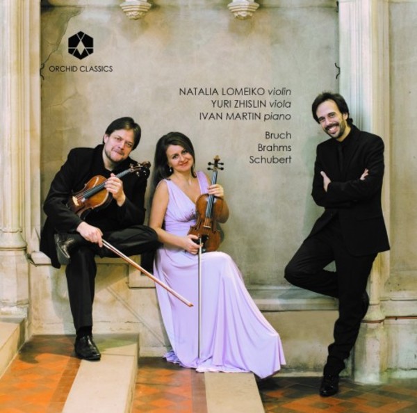Bruch, Brahms & Schubert - Music for Violin, Viola & Piano | Orchid Classics ORC100098
