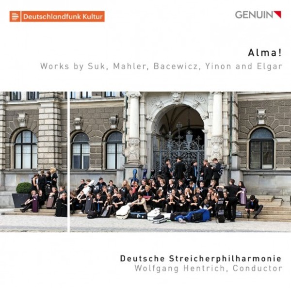 Alma: Works by Suk, Mahler, Bacewicz, Yinon, Elgar | Genuin GEN19667