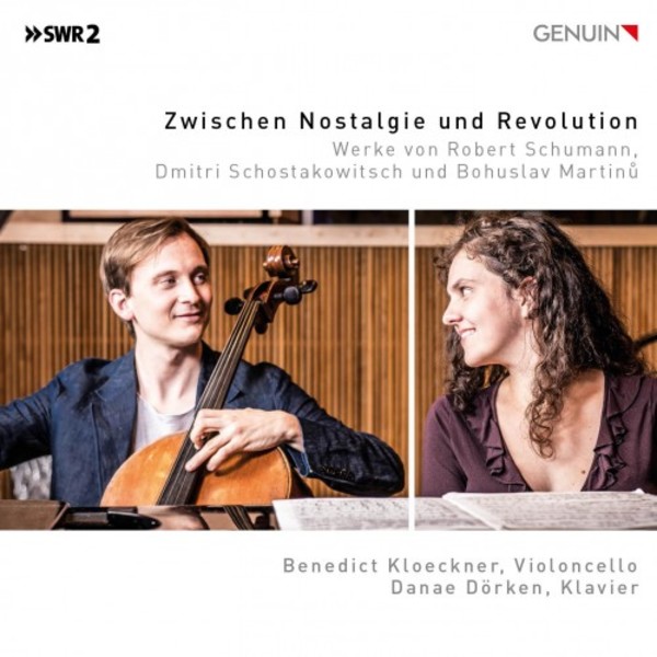 Between Nostalgia & Revolution: Works by Schumann, Shostakovich & Martinu | Genuin GEN19660