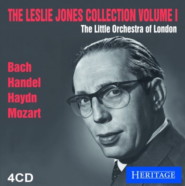 The Leslie Jones Collection Vol.1: Bach, Handel, Haydn, Mozart | Heritage HTGCD404