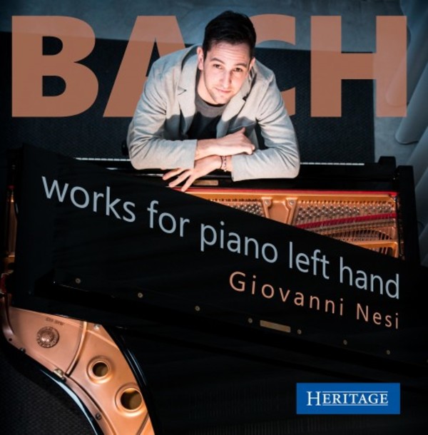 JS Bach - Works for Piano Left Hand | Heritage HTGCD183