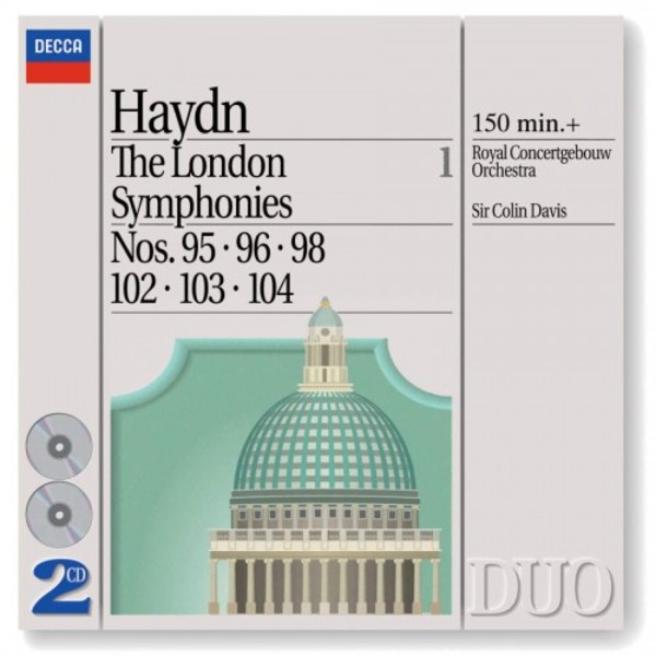 Haydn - The London Symphonies Vol.1: Nos. 95, 96, 98 & 102-104 | Philips - Duo 4426112