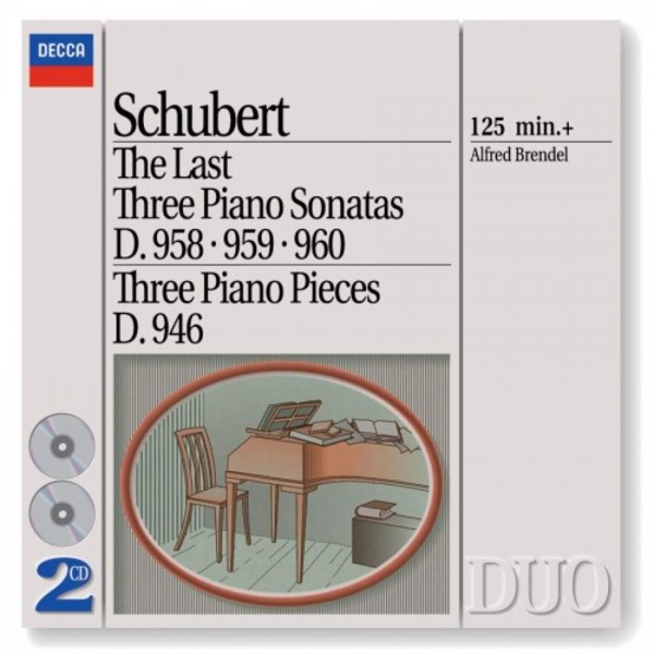 Schubert - The Last Three Piano Sonatas, 3 Klavierstucke D946