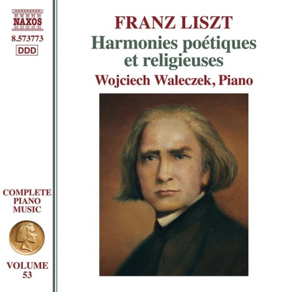 Liszt - Complete Piano Music Vol.53: Harmonies poetiques et religieuses | Naxos 8573773
