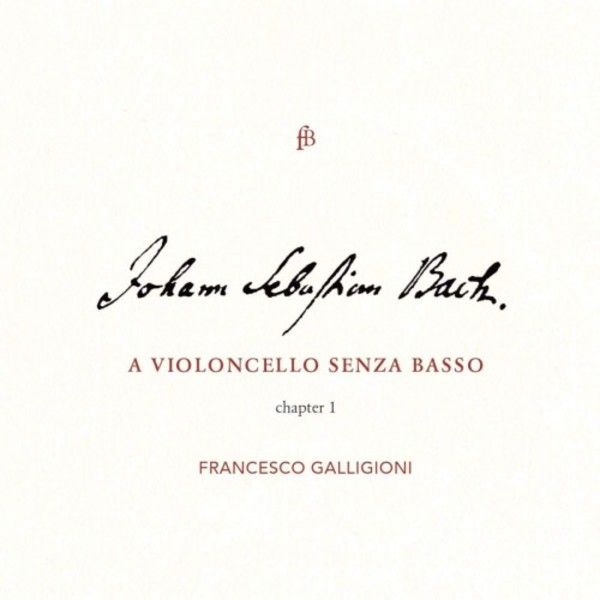 JS Bach - A Violoncello senza basso: Chapter 1 | Fra Bernardo FB1904783