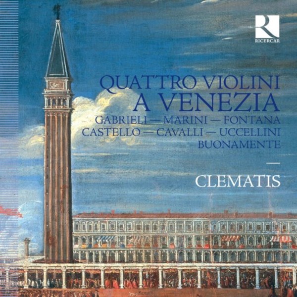 Quattro violini a Venezia | Ricercar RIC404