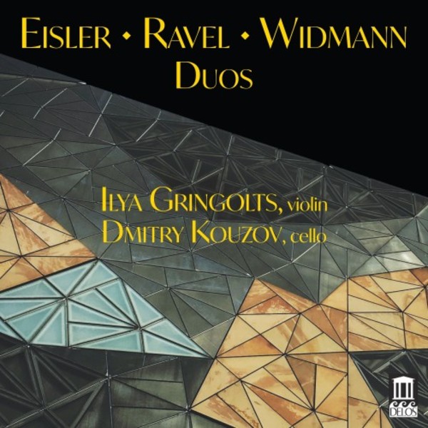 Eisler, Ravel, Widmann - Duos | Delos DE3556