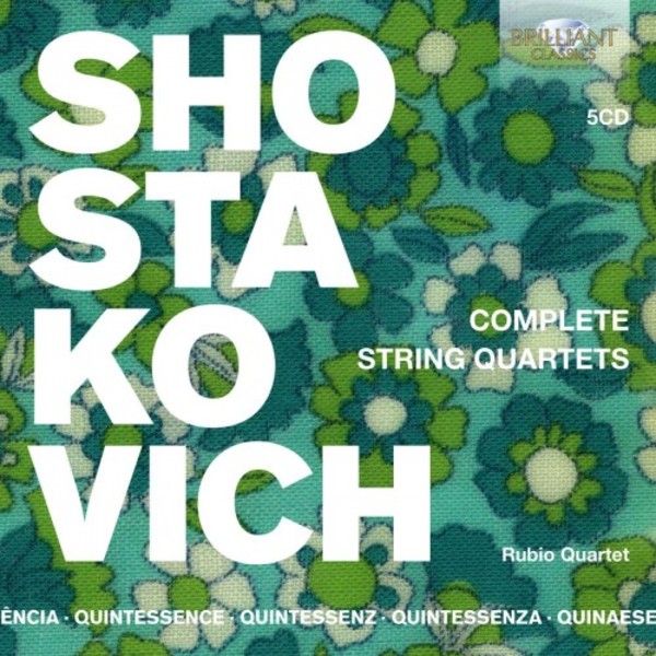 Shostakovich - Complete String Quartets | Brilliant Classics 96047