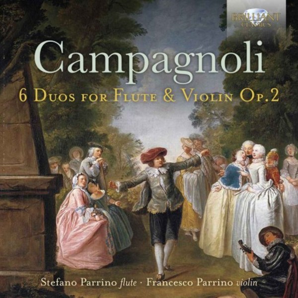 Campagnoli - 6 Duos for Flute & Violin, op.2 | Brilliant Classics 95974
