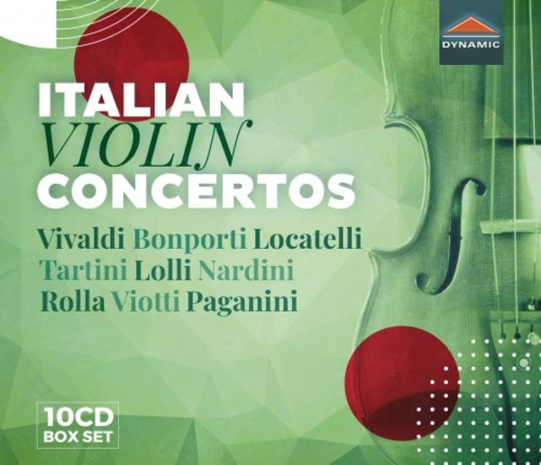 Italian Violin Concertos: From Vivaldi to Paganini | Dynamic CDS7861