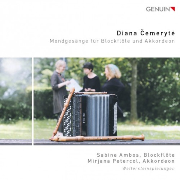 Cemeryte - Mondgesange (Moon Songs) for Recorder and Accordion | Genuin GEN19677