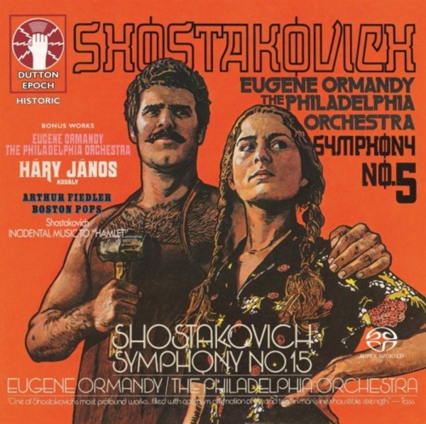Shostakovich - Symphonies 5 & 15, Hamlet; Kodaly - Hary Janos Suite | Dutton - Epoch 2CDLX7370