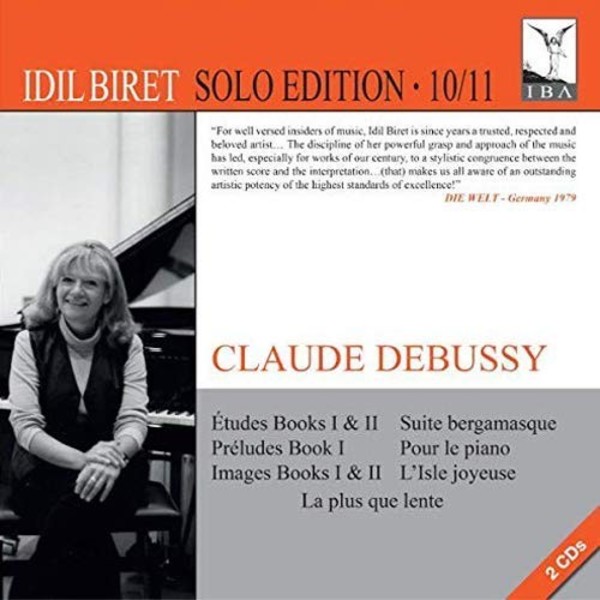 Idil Biret Solo Edition Vols. 10 & 11: Debussy | Naxos 857140102