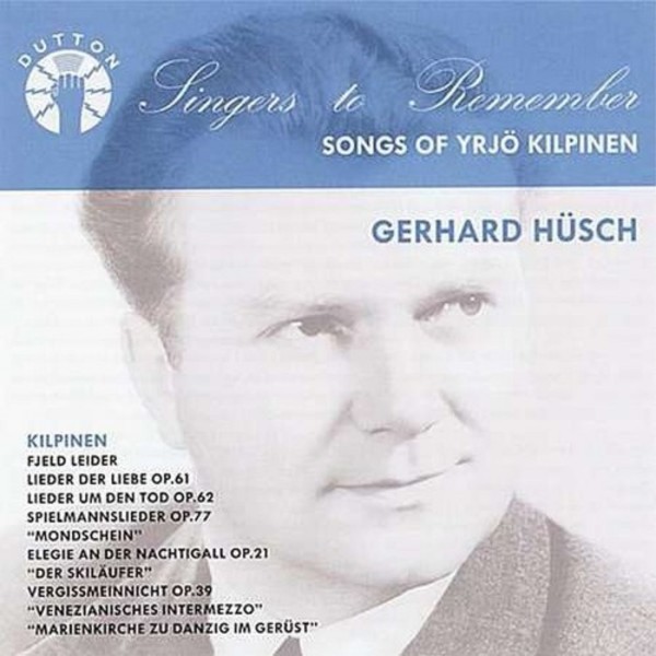 The Songs of Yrji Kilpinen | Dutton CDBP9741