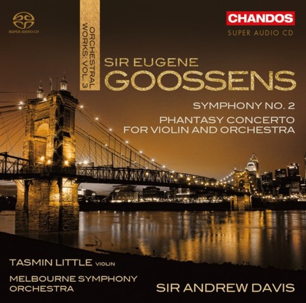 Goossens - Symphony no.2, Phantasy Concerto op.63 | Chandos CHSA5193