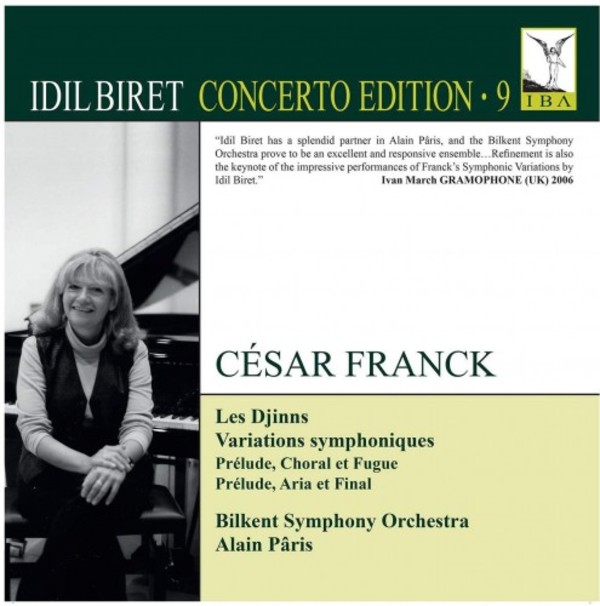 Idil Biret Concerto Edition Vol.9: Franck - Les Djinns, Symphonic Variation, etc. | Idil Biret Edition 8571403