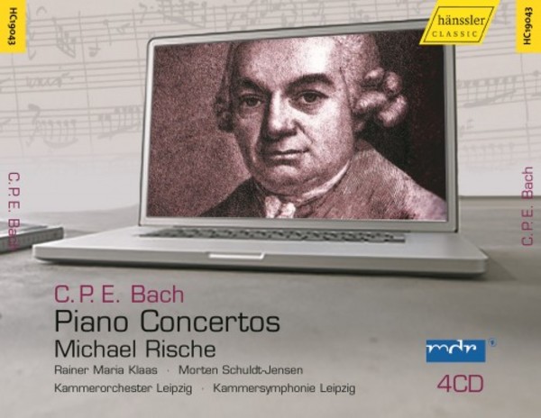 CPE Bach - Piano Concertos | Haenssler Classic HC19043