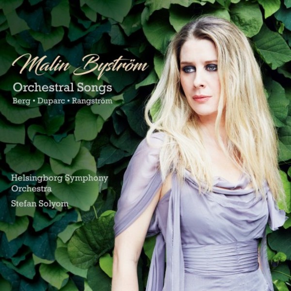 Berg, Duparc, Rangstrom - Orchestral Songs | Swedish Society SCD1168