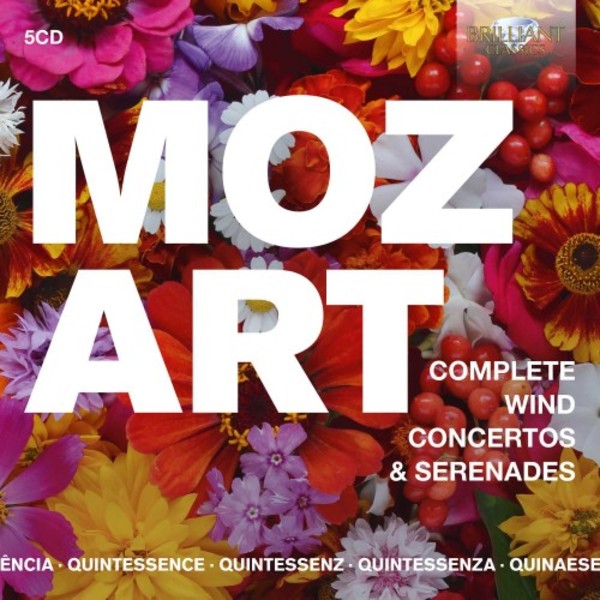 Mozart - Complete Wind Concertos & Serenades | Brilliant Classics 96111