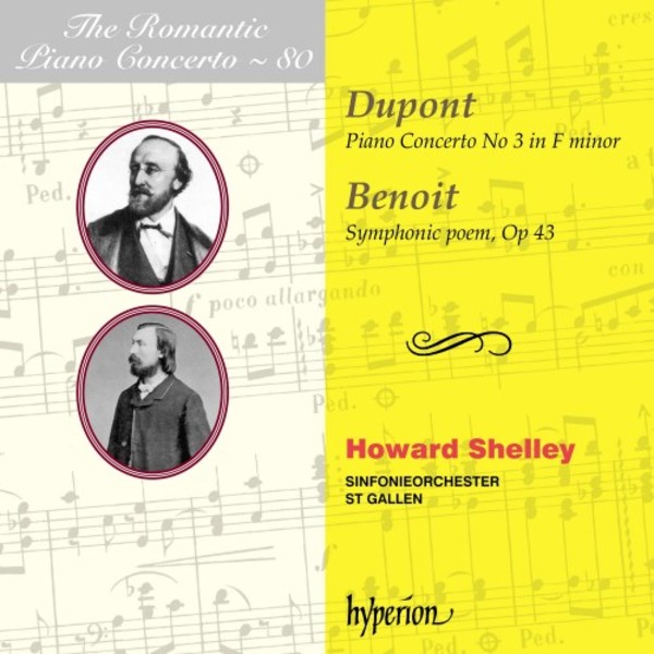 The Romantic Piano Concerto Vol.80: Dupont & Benoit | Hyperion - Romantic Piano Concertos CDA68264