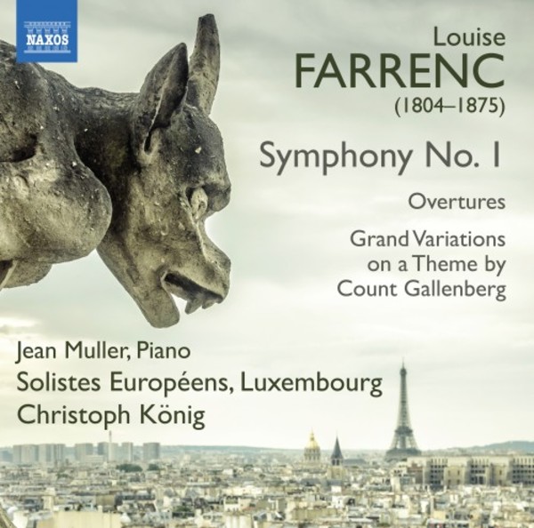 Farrenc - Symphony no.1, Overtures, Grand Variations | Naxos 8574094