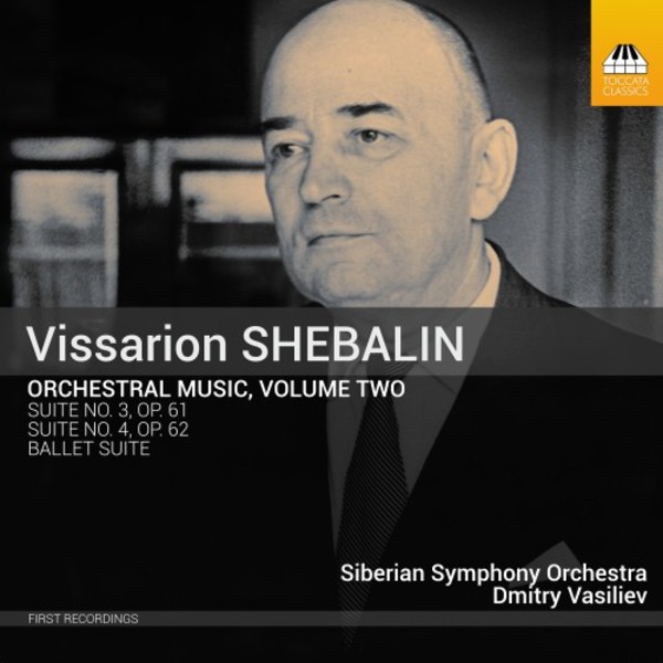 Shebalin - Orchestral Music Vol.2 | Toccata Classics TOCC0164