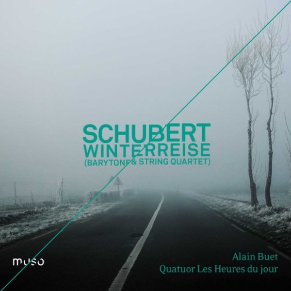 Schubert - Winterreise (baritone & string quartet) | Muso MU035