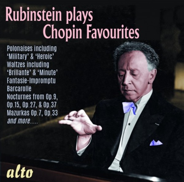 Rubinstein plays Chopin Favourites | Alto ALC1419