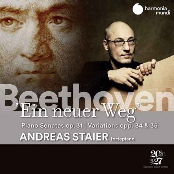 Beethoven - Ein neuer Weg: Piano Sonatas op.31, Variations opp. 34 & 35 | Harmonia Mundi HMM90232728