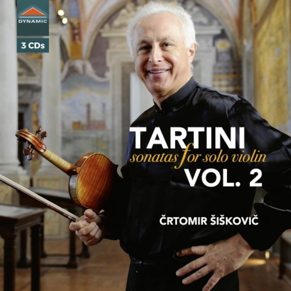 Tartini - Sonatas for Solo Violin Vol.2 | Dynamic CDS7869