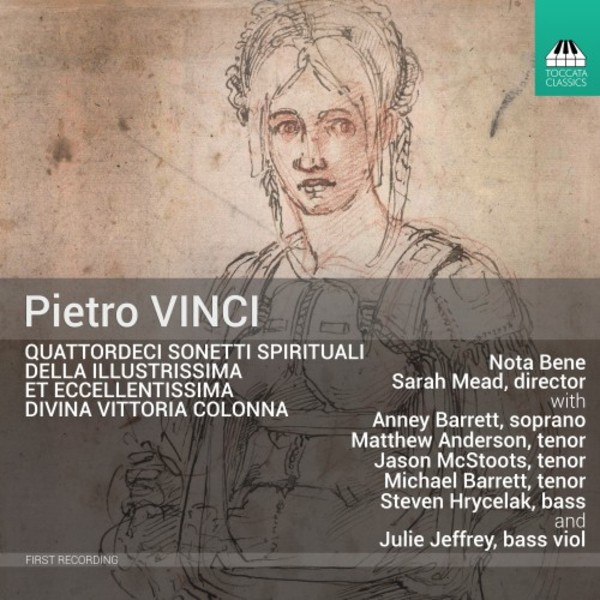 Pietro Vinci - 14 Sonetti Spirituali | Toccata Classics TOCC0553