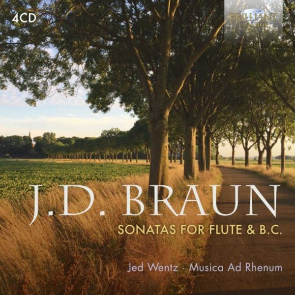JD Braun - Sonatas for Flute & Continuo | Brilliant Classics 95764
