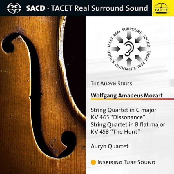 Mozart - String Quartets K465 Dissonance & K458 The Hunt | Tacet TACET2354