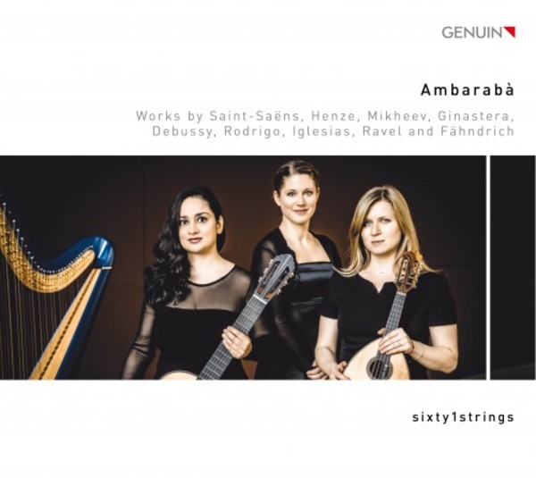 Ambaraba: Music for Mandolin, Guitar & Harp | Genuin GEN20694