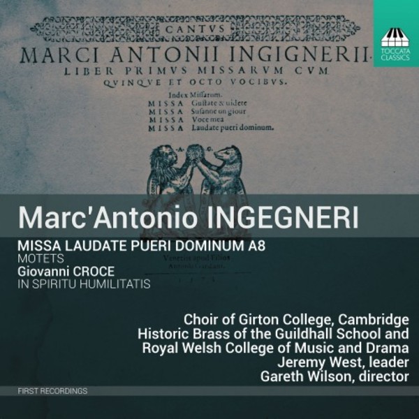 Ingegneri - Missa Laudate pueri Dominum, Motets | Toccata Classics TOCC0556