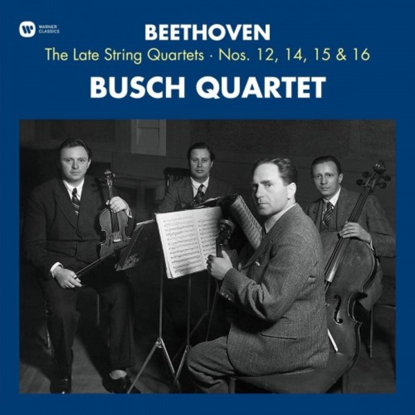 Beethoven - The Late String Quartets: Nos. 12, 14, 15 & 16 (Vinyl LP) | Warner 9029528211