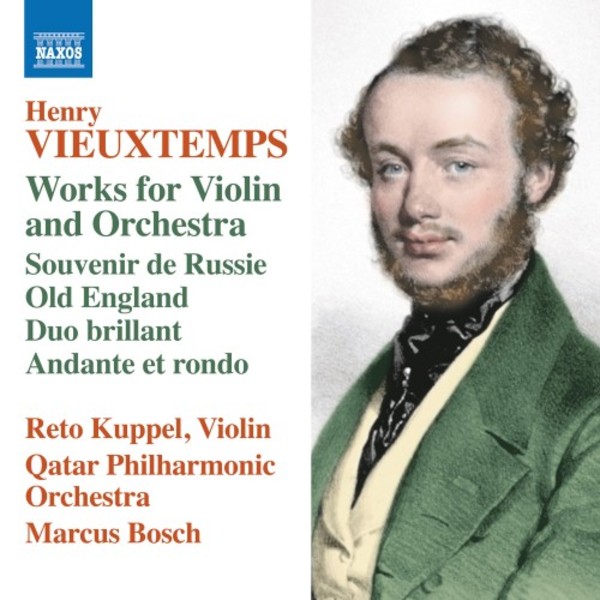 Vieuxtemps - Works for Violin and Orchestra: Souvenir de Russie, Duo brilliant, etc.