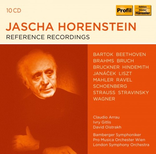 Jascha Horenstein: Reference Recordings | Haenssler Profil PH19014