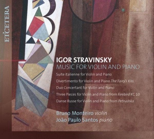 Stravinsky - Music for Violin and Piano | Etcetera KTC1682