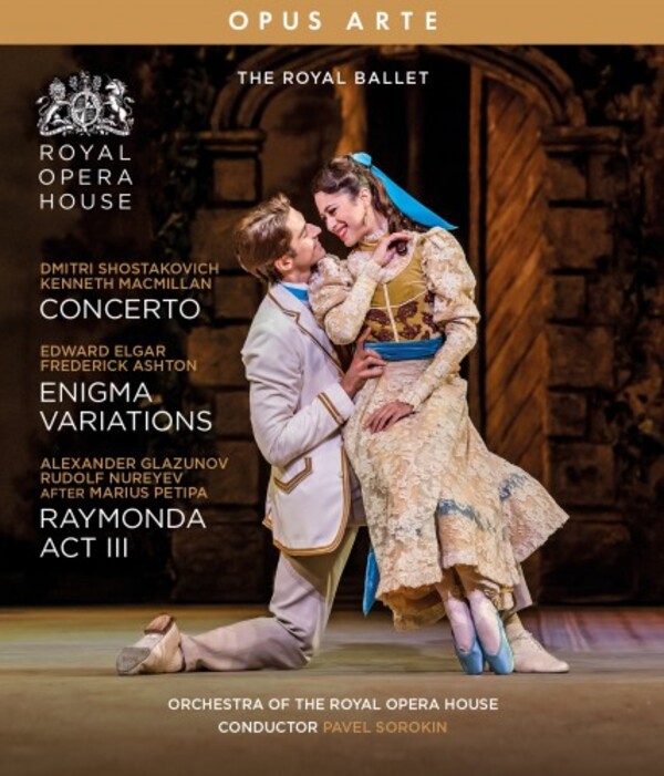 The Royal Ballet: Concerto, Enigma Variations, Raymonda Act 3 (Blu-ray) | Opus Arte OABD7272D