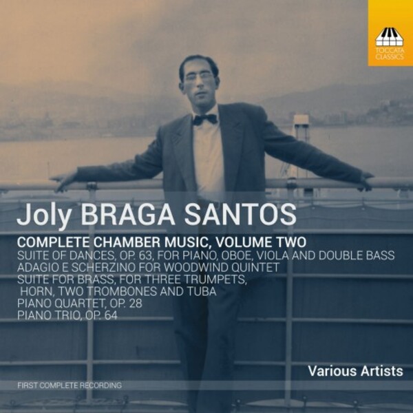 Braga Santos - Complete Chamber Music Vol.2 | Toccata Classics TOCC0428
