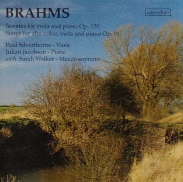 Brahms - Viola Sonatas, 2 Songs for Alto, Viola and Piano | Meridian CDE84190