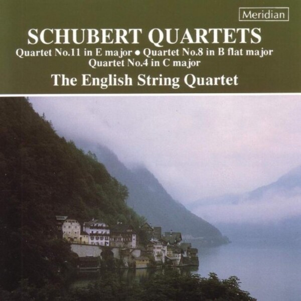 Schubert - String Quartets 4, 8 & 11 | Meridian CDE84194