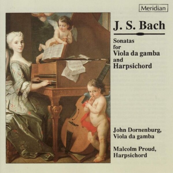 JS Bach - Viola da Gamba Sonatas | Meridian CDE84219